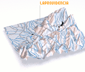 3d view of La Providencia