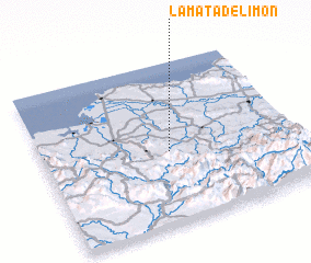 3d view of La Mata de Limón