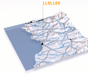 3d view of Llolleo