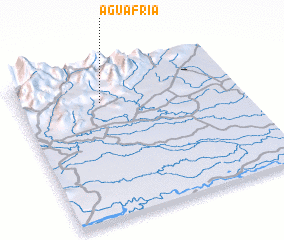 3d view of Agua Fría