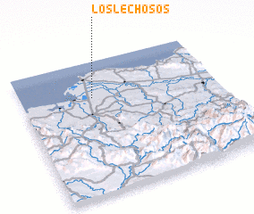 3d view of Los Lechosos