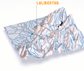 3d view of La Libertad