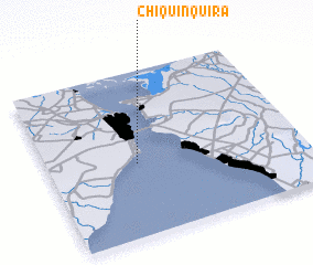 3d view of Chiquinquirá