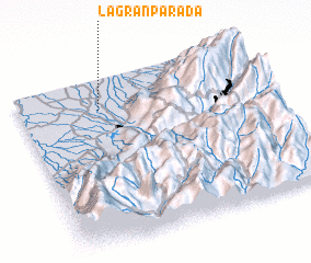 3d view of La Gran Parada