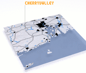 3d view of Cherry Valley