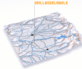 3d view of Orillas del Maule