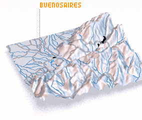 3d view of Buenos Aires