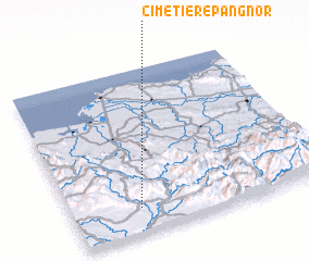 3d view of Cimetière Pangnor