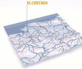 3d view of El Cercado