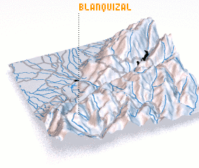 3d view of Blanquizal