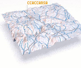 3d view of Ccaccansa