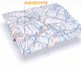 3d view of Ajuyoccota