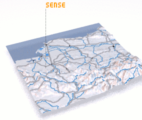 3d view of Sensé