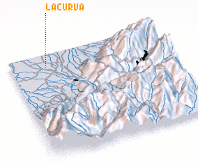 3d view of La Curva