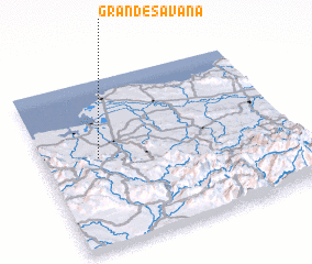 3d view of Grande Savana