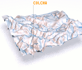3d view of Colcha