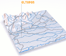 3d view of El Topón