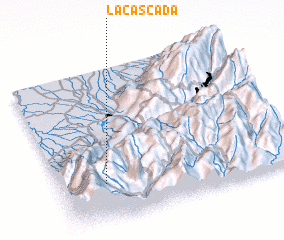 3d view of La Cascada
