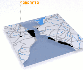 3d view of Sabaneta