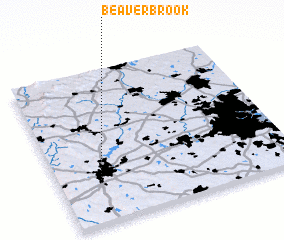 3d view of Beaver Brook