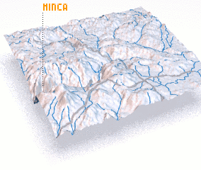 3d view of Minca