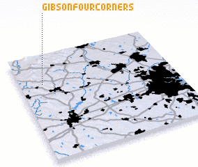 3d view of Gibson Four Corners