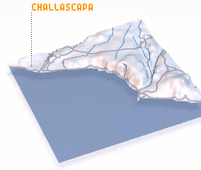 3d view of Challascapa