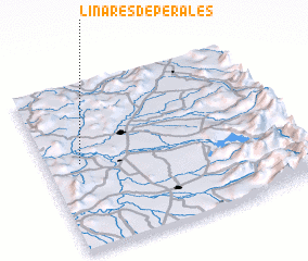 3d view of Linares de Perales