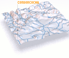 3d view of Condorcocha