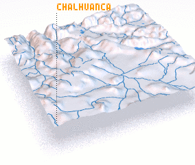 3d view of Chalhuanca