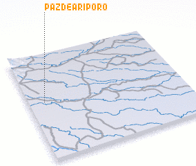 3d view of Paz de Ariporo