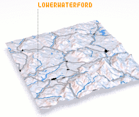 3d view of Lower Waterford