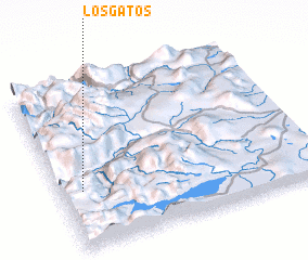 3d view of Los Gatos