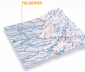 3d view of Talquipén