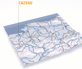 3d view of Cazeau