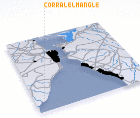 3d view of Corral El Mangle