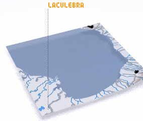 3d view of La Culebra