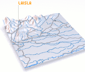 3d view of La Isla