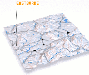 3d view of East Burke