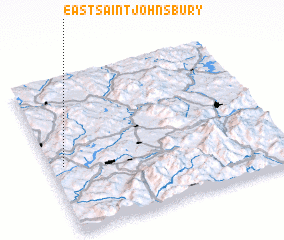 3d view of East Saint Johnsbury