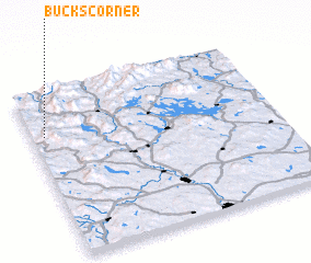 3d view of Bucks Corner