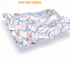 3d view of Paccaritambo