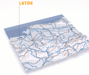 3d view of Latine