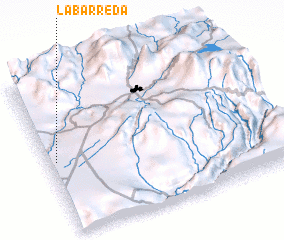 3d view of La Barreda