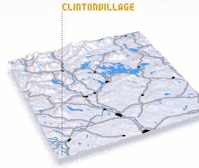 3d view of Clinton Village