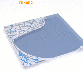 3d view of Cumaná