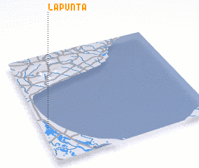 3d view of La Punta