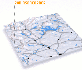 3d view of Robinson Corner