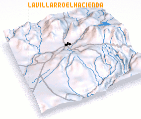 3d view of La Villarroel Hacienda