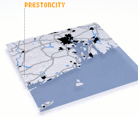 3d view of Preston City